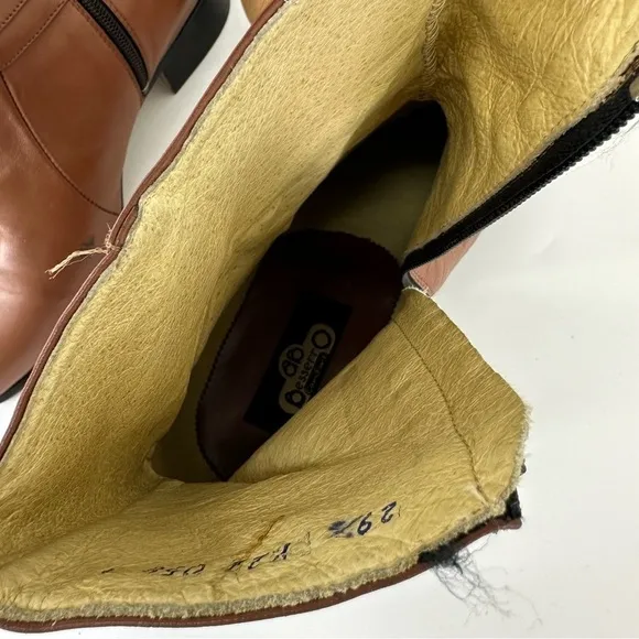 Men's Dress Ankle Boots El Besserro Genuine Leather Color Honey botin de vestir