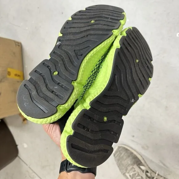 Mens Marc Ecko UNLTD Lime Green Running Knit Light Sneakers Shoes Size 11 - BUB
