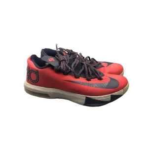 Men's Nike KD VI 6 DC Light Crimson Obsidian Basketball Shoes Sz 8 599424 600