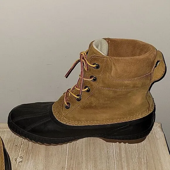 Men’s Sorel Cheyenne II Lace up Duck Winter Waterproof Boots Size 11