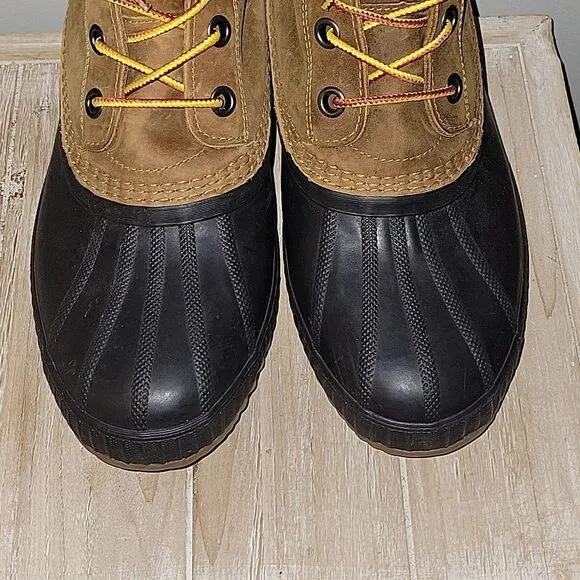 Men’s Sorel Cheyenne II Lace up Duck Winter Waterproof Boots Size 11