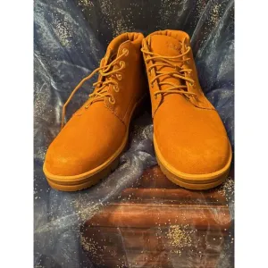 Mens TIMBERLAND Tan Waterproof Chukka Boot Sz 10 Barely Worn Lace Up