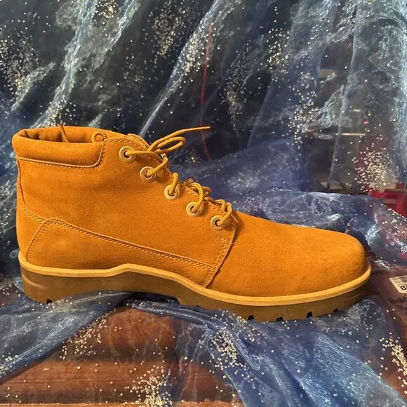 Mens TIMBERLAND Tan Waterproof Chukka Boot Sz 10 Barely Worn Lace Up