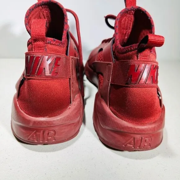 Men’s NIKE AIR Huarache Run Ultra 875841-600 Burgundy Running Shoes