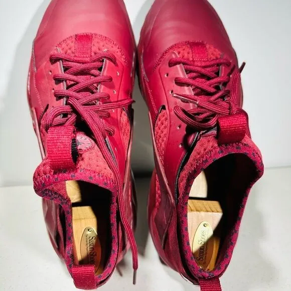 Men’s NIKE AIR Huarache Run Ultra 875841-600 Burgundy Running Shoes