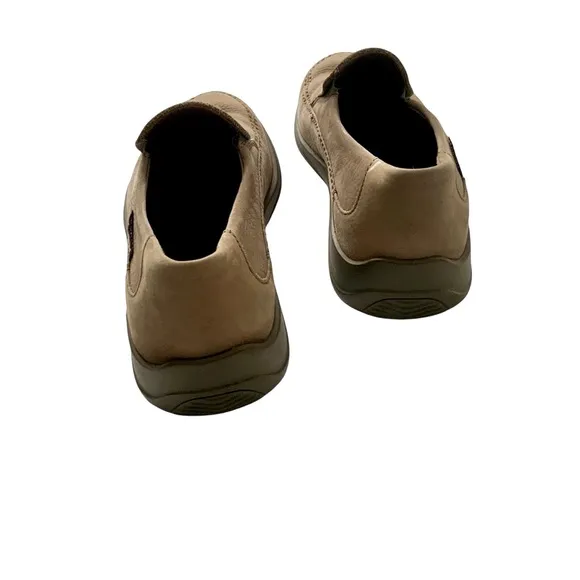 MEPHISTO Men's Air-Jet Leather Shoes Slip-On Casual Tan