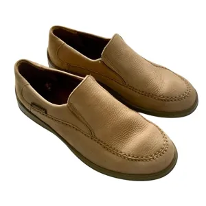 MEPHISTO Men's Air-Jet Leather Shoes Slip-On Casual Tan