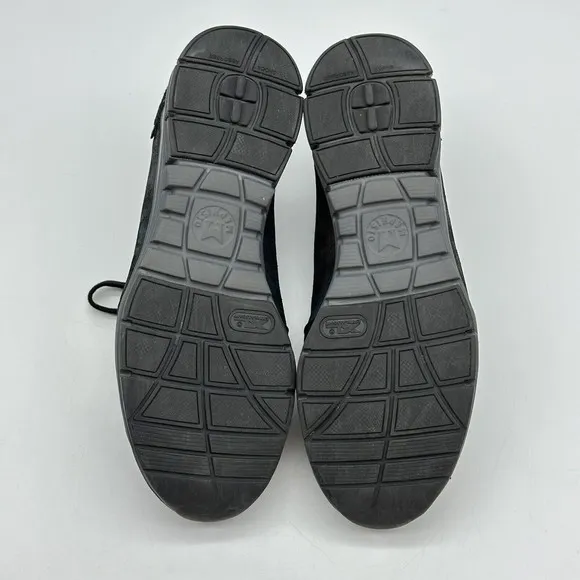 Mephisto Yael Petroleum Leather Sneakers Runoff Air-Jet System Women's Sz 7