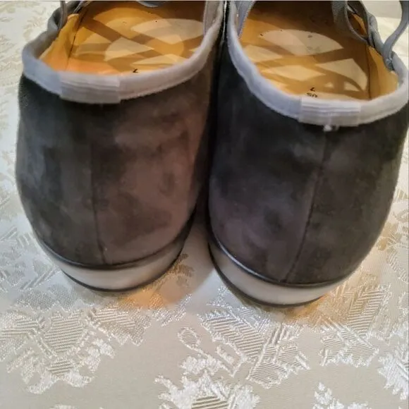 Mephisto Women's Black Gray Suede Shoes Size 7