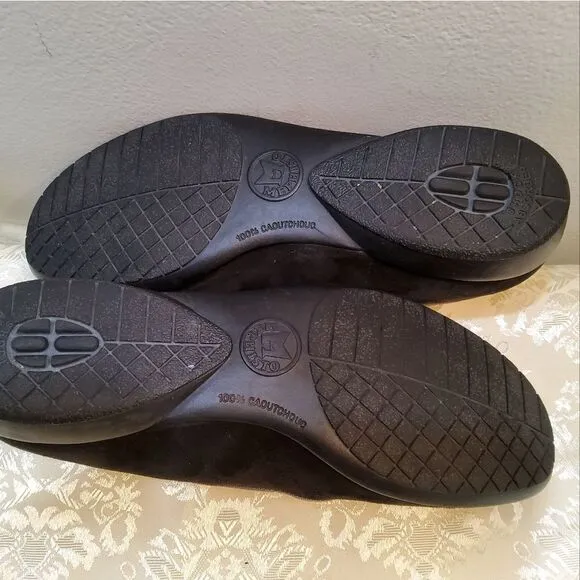 Mephisto Women's Black Gray Suede Shoes Size 7