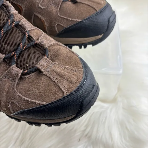Merrell Brown Suede Hiking Boots with Rugged Outsole and Ankle Support