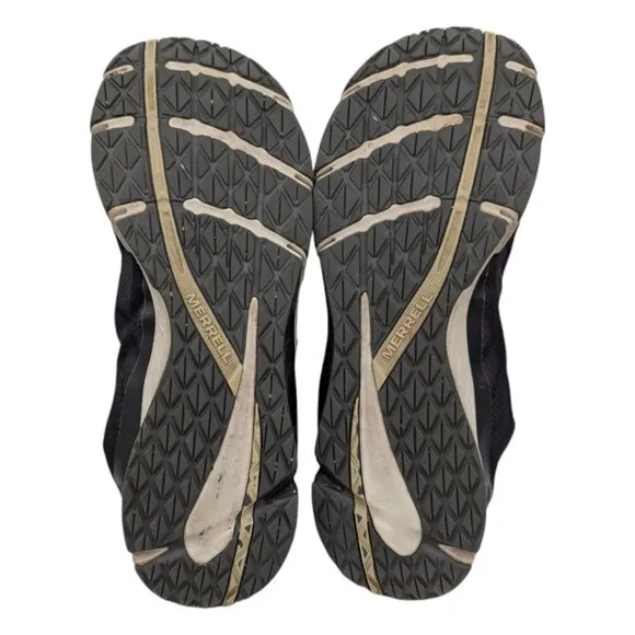 Merrell Fly Strike Trail Running Shoes Mens Black J09657 Lightweight Size 12