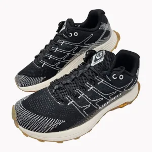 Merrell Mens Size 10 Moab Flight Solution Dyed Trail-Running Shoes Vibram Sole