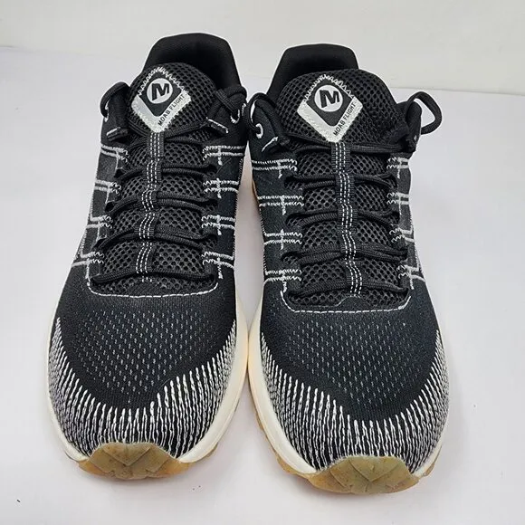Merrell Mens Size 10 Moab Flight Solution Dyed Trail-Running Shoes Vibram Sole