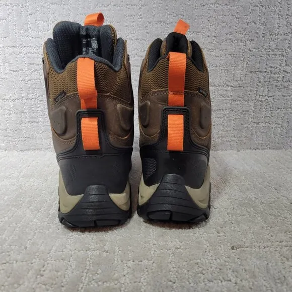 Merrell Phaserbound 2 Mid Mens Size US 11M Earth/Orange Waterproof Hiking Boots