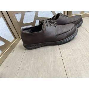 Merrell TOPO Rim Men Casual Oxford Derby Brown Leather Shoes Lace Sz 10.5 40659