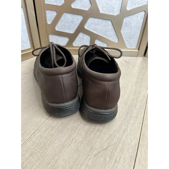 Merrell TOPO Rim Men Casual Oxford Derby Brown Leather Shoes Lace Sz 10.5 40659