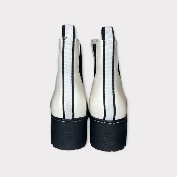 MIA Cayson Ivory Platform Chelsea Boots