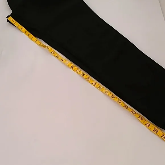 Michael Kors Black Selma Skinny Jeans w/Gold Button Fly