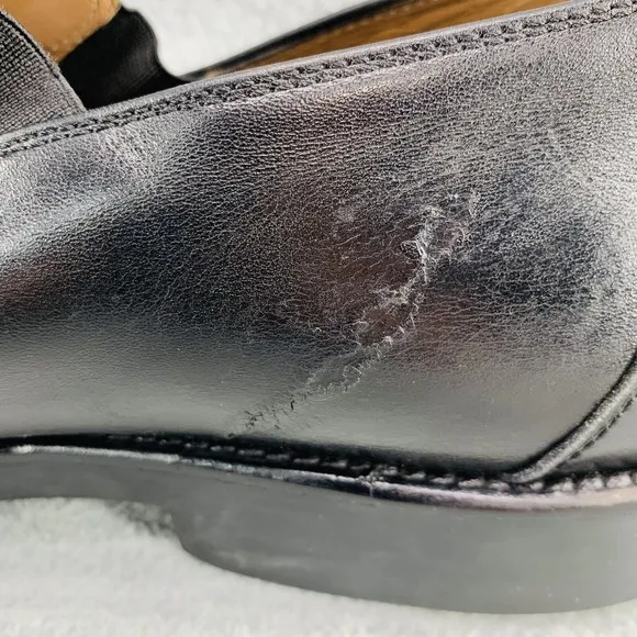 MICHAEL TOSCHI Men's Size 11 CIS Carbonite Casual Leather Black Dress Shoes  B12