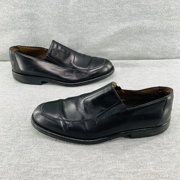 MICHAEL TOSCHI Men's Size 11 CIS Carbonite Casual Leather Black Dress Shoes  B12