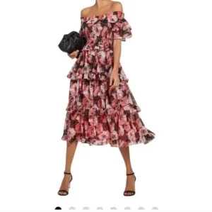 MISA‎ LOS ANGELES TALLULAH MIDI DRESS XS