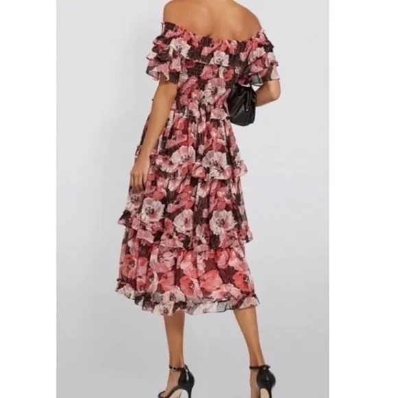 MISA‎ LOS ANGELES TALLULAH MIDI DRESS XS
