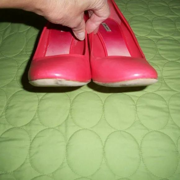 Miu Miu Light Red Leather Pumps