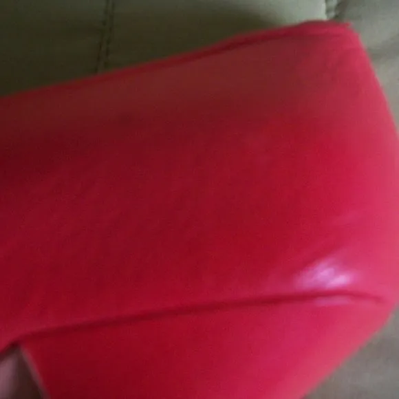 Miu Miu Light Red Leather Pumps