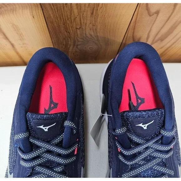 Mizuno Wave Sky 5 Navy Women's Running Shoes Size 7