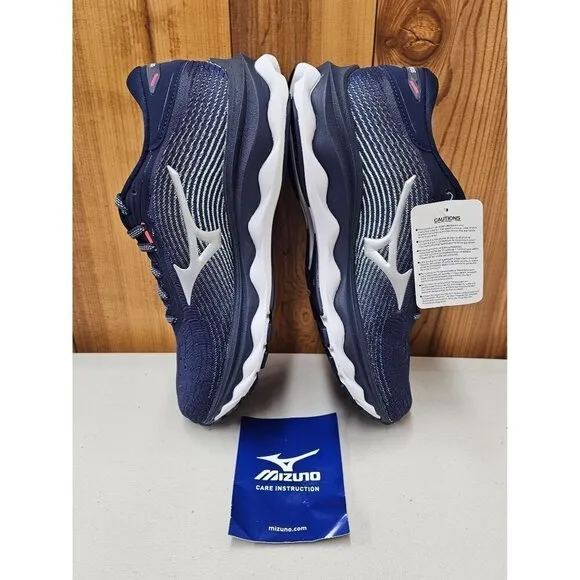 Mizuno Wave Sky 5 Navy Women's Running Shoes Size 7