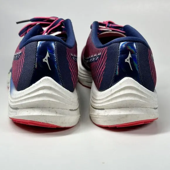 Mizuno Womens Wave Rebellion 411334 1L05 Pink Running Shoes Sneakers Size 9