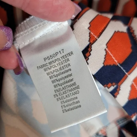 Molly Bracken Multi Colored Geometric Dress