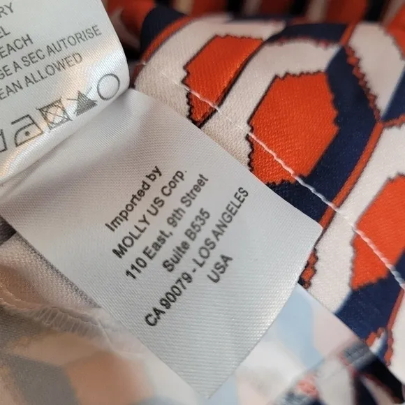Molly Bracken Multi Colored Geometric Dress