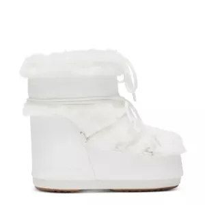 Moon Boot Womens Icon Low Faux Fur Cold Weather Boots size EU 36-38 US 5.5- 7