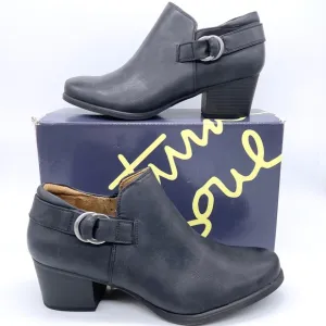 Natural Soul Naturalizer Candie Black Ankle Boots