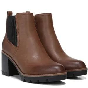 NATURALIZER Madalynn-Gore Lug Sole Booties (WIDE)