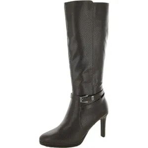 NATURALIZER Womens Brown Wide Calf Taelynn Stiletto Boots 8 M WC