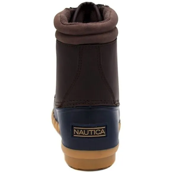 NAUTICA Mens Duck Waterproof Shell Insulated Snow &amp; Rain Boot Size 12 NEW H119