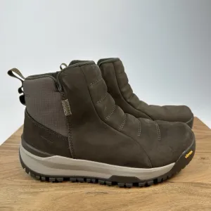 New $190 Womens Oboz Sphinx Insulated B-Dry Waterproof Brown Ankle Boots 7 M
