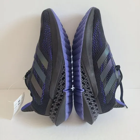 NEW Adidas 4DFWD Pulse Running Shoes Q46452 Size 6.5 Black Sonic Ink Purple