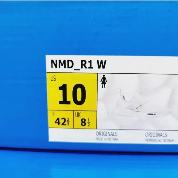 New Adidas Originals NMD_R1 'White' GW5699 Women's Running Shoes Size 10