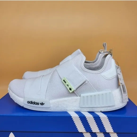 New Adidas Originals NMD_R1 'White' GW5699 Women's Running Shoes Size 10