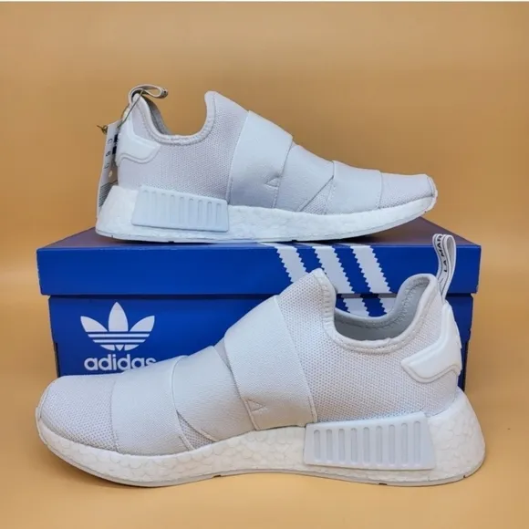 New Adidas Originals NMD_R1 'White' GW5699 Women's Running Shoes Size 10