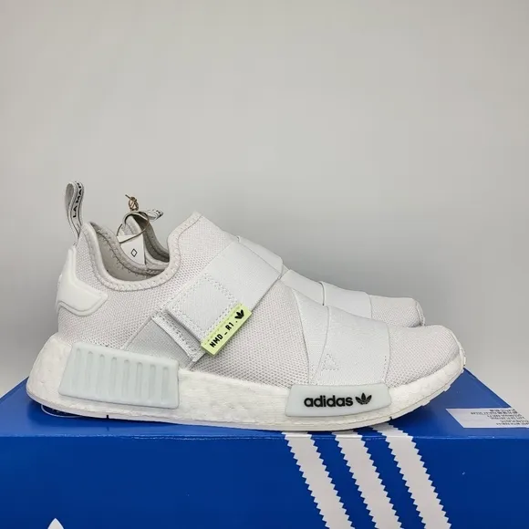 New Adidas Originals NMD_R1 'White' GW5699 Women's Running Shoes Size 9
