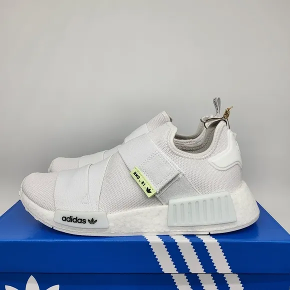 New Adidas Originals NMD_R1 'White' GW5699 Women's Running Shoes Size 9