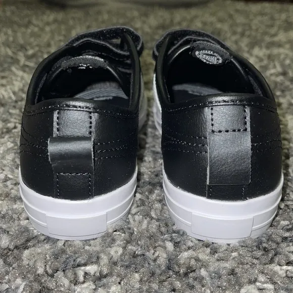New ADIDAS Velcro NIZZA CF C in Black / White
