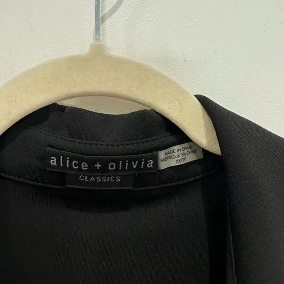NEW Alice   Olivia Marsha Ruched Polo Tee Dress