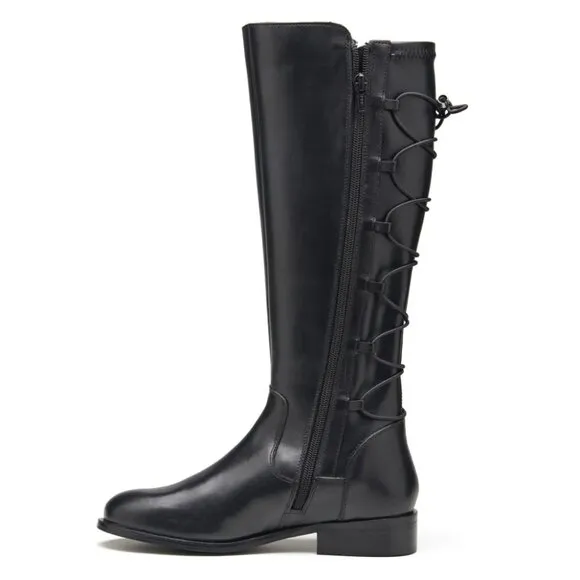 new Allonsi Cora Womens Knee High Premium Leather Boot