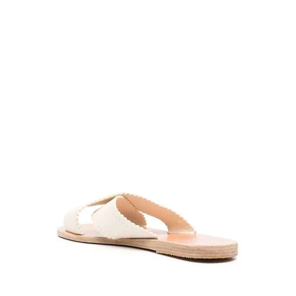 NEW ANCIENT GREEK SANDALS women's philourgos sandal in off white